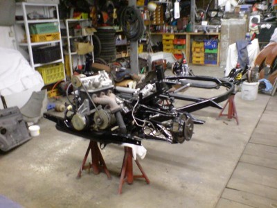 Rahmen mit Motor DSC03052.JPG